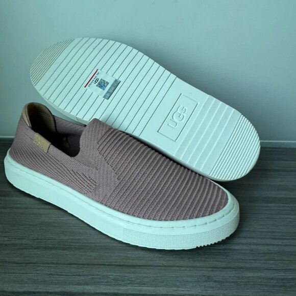 UGG Women's Alameda Sammy Slip on Knit Shoes $110 in Lavender - Picture 9 of 14